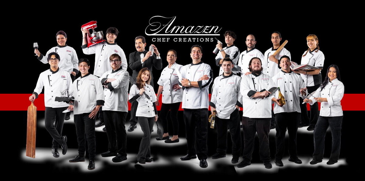 The Amazen Chef Creations culinary team