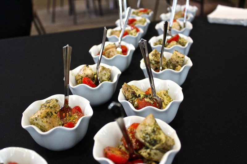 Rows of individual Amazen passed bites